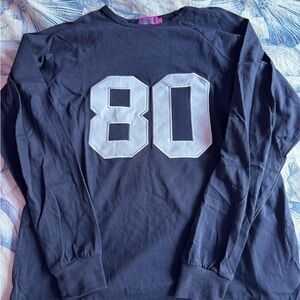 Edikted Dark Shirt with Pink Label